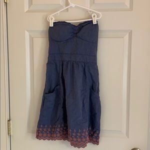 Strapless Mini Dress from American Eagle
